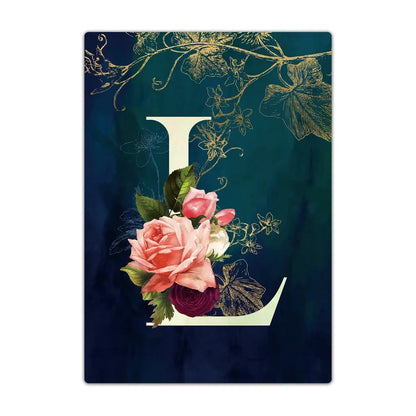 Passport Holder Travel Wallet Leather Passport Cover Cards Travel Wallet Document Organizer Case Flower Letter Name Pattern TravelTimesAwait