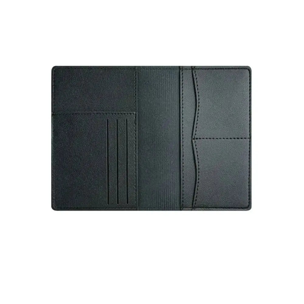 Travel PU Passport Cover High-capacity Multi-function Passport Bag Multiple Card Slots Travel Accessories TravelTimesAwait