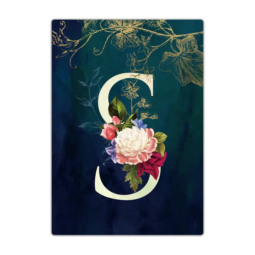 Passport Holder Travel Wallet Leather Passport Cover Cards Travel Wallet Document Organizer Case Flower Letter Name Pattern TravelTimesAwait