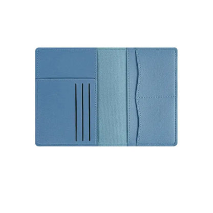 Travel PU Passport Cover Multiple Card Slots Passport Bag Bussiness Ticket Holder Passport Holder Case Travel Accessories TravelTimesAwait