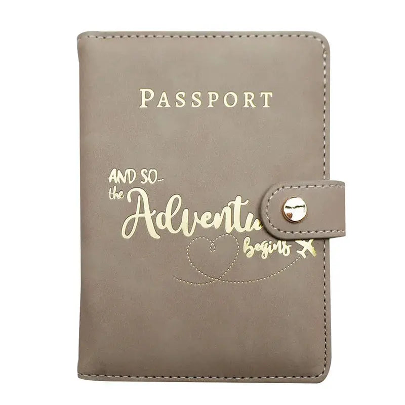 Passport Holder for Travel Personalized Passport Cover Wallet Case for Travel Accessories Passport Book Holders for Women/Men TravelTimesAwait