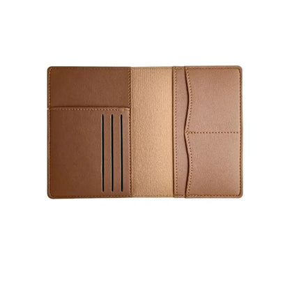 Travel PU Passport Cover High-capacity Multi-function Passport Bag Multiple Card Slots Travel Accessories TravelTimesAwait