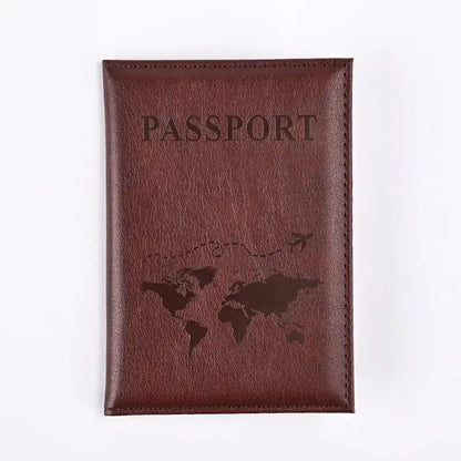 Passport Holder Wallet Cover Travel Essentials Pu Leather Card Case International Travel Accessories for Women/Men TravelTimesAwait