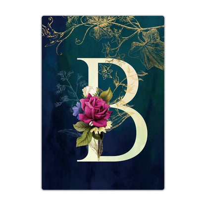 Passport Holder Travel Wallet Leather Passport Cover Cards Travel Wallet Document Organizer Case Flower Letter Name Pattern TravelTimesAwait