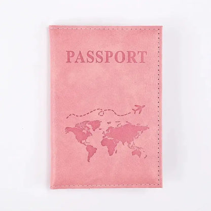 Passport Holder Wallet Cover Travel Essentials Pu Leather Card Case International Travel Accessories for Women/Men TravelTimesAwait