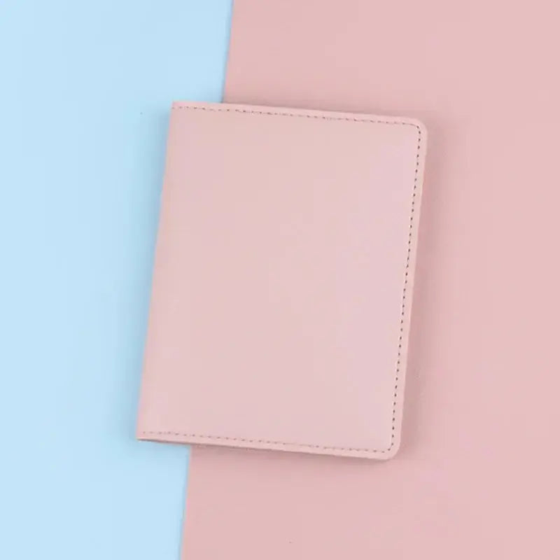 PU Ticket Passport Holder Passport Covers Travel Passport Protective Case Men Women ID Credit Card Holder Travel Accessories TravelTimesAwait