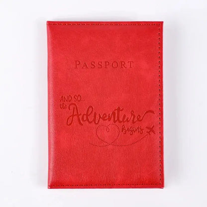 Passport Holder Wallet Cover Travel Essentials Pu Leather Card Case International Travel Accessories for Women/Men TravelTimesAwait
