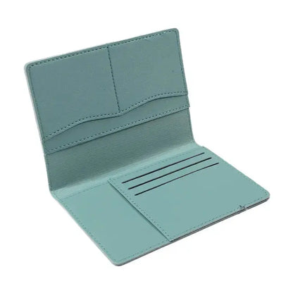 Multi Functional Passport Clips Tourist Passport Protection Sets Document Bags Fashion Holder Case Wallet ID Bank Card Holders TravelTimesAwait