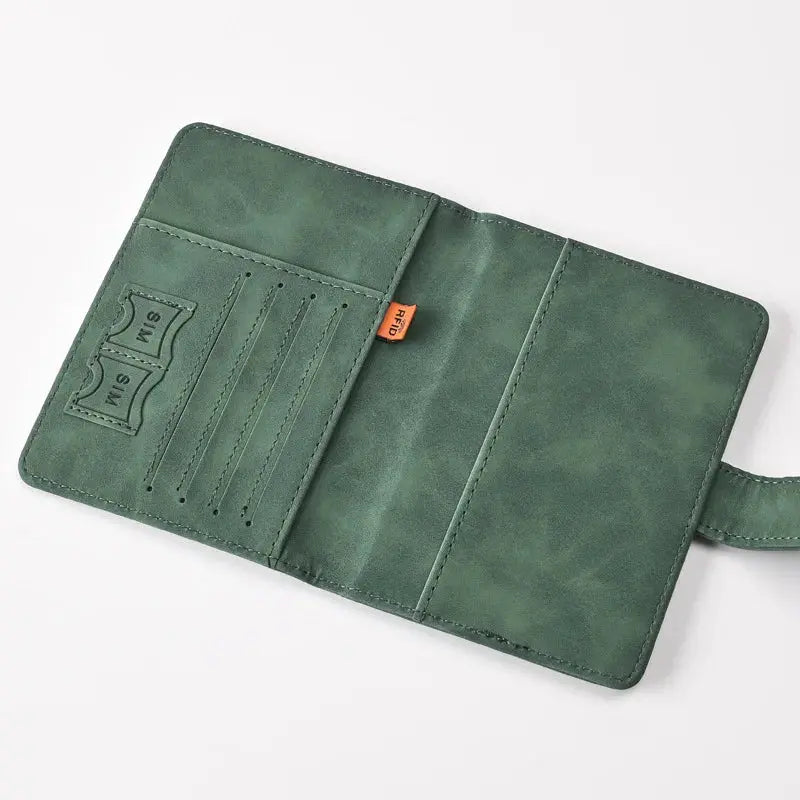 Passport Covers Women Men Letter Print Passport Holder Flight Ticket Clips ID Bank Credit Card Holder Passport Travel Organizer TravelTimesAwait