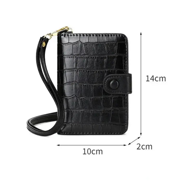 Passport Holder with Neck Lanyard Card Holders Travel Passport Cover RFID Blocking Passport Wallet for Men and Women TravelTimesAwait