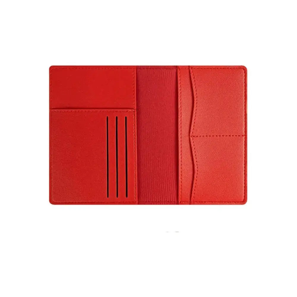 Travel PU Passport Cover Multiple Card Slots Passport Bag Bussiness Ticket Holder Passport Holder Case Travel Accessories TravelTimesAwait