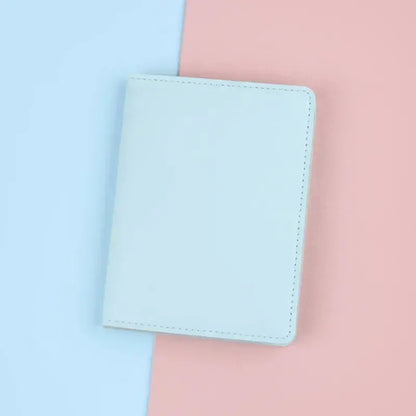 PU Ticket Passport Holder Passport Covers Travel Passport Protective Case Men Women ID Credit Card Holder Travel Accessories TravelTimesAwait