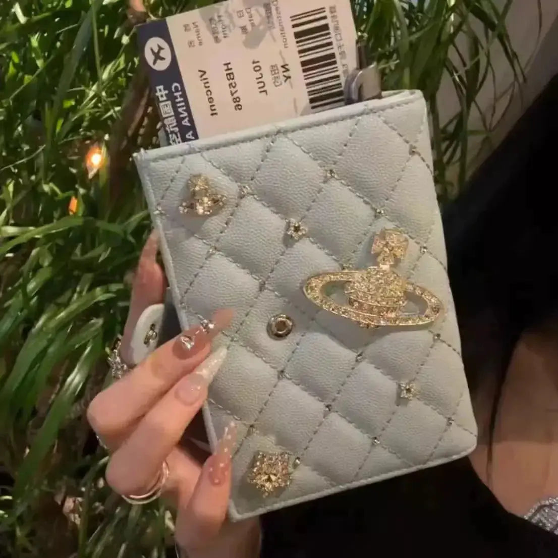 Hello Kitty Passport Holder Originality Delicate Fashion Convenient Document Storage Bag Leather High-capacity Passport Holder TravelTimesAwait