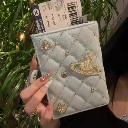 Hello Kitty Passport Holder Originality Delicate Fashion Convenient Document Storage Bag Leather High-capacity Passport Holder TravelTimesAwait