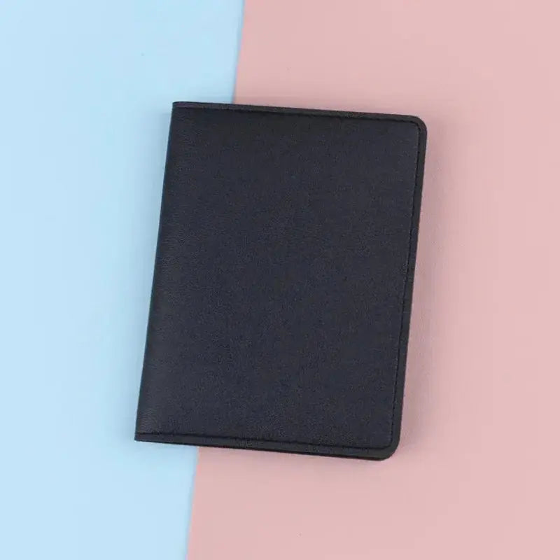 PU Ticket Passport Holder Passport Covers Travel Passport Protective Case Men Women ID Credit Card Holder Travel Accessories TravelTimesAwait