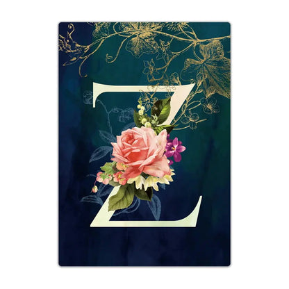 Passport Holder Travel Wallet Leather Passport Cover Cards Travel Wallet Document Organizer Case Flower Letter Name Pattern TravelTimesAwait
