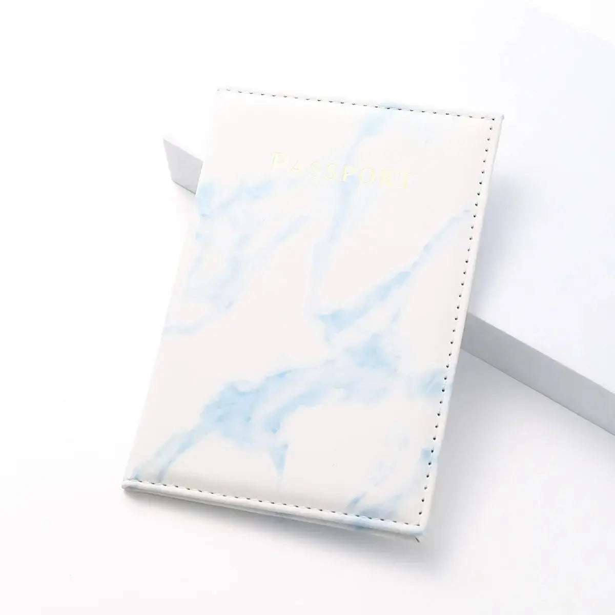 Travel Passport Holder Marble Pattern Passport Covers Passport Cover Flight Ticket Clip ID Credit Card Holder Travel Accessories TravelTimesAwait