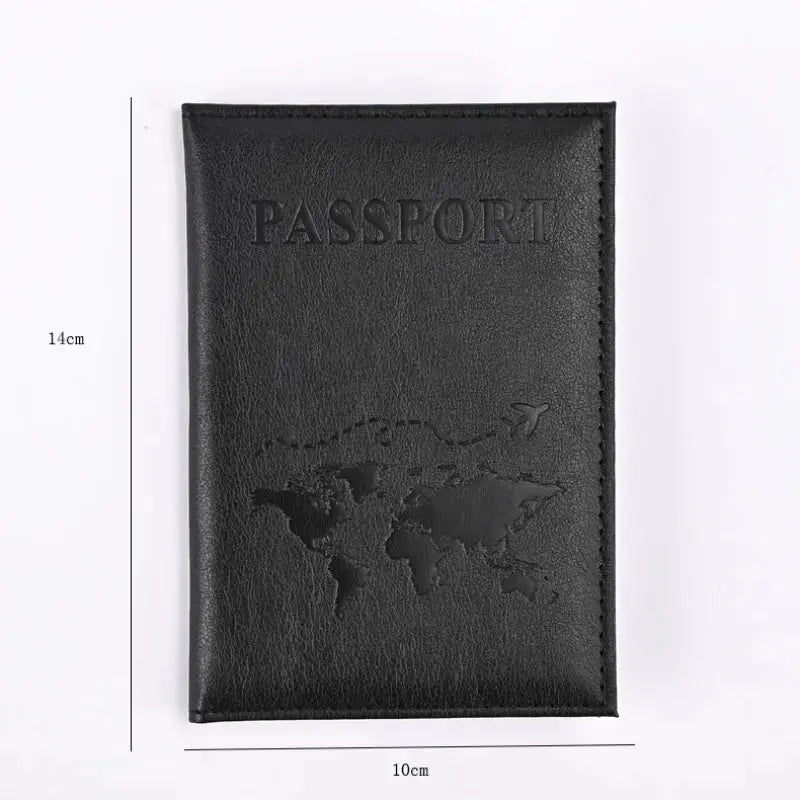 Passport Holder Wallet Cover Travel Essentials Pu Leather Card Case International Travel Accessories for Women/Men TravelTimesAwait