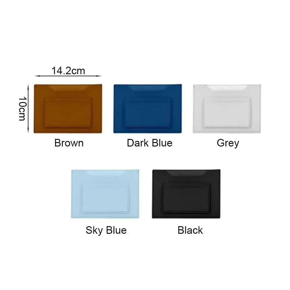 2025 Women Portable Multicolor Passport Cover Holder Case Multi-slots Waterproof Card Holder Men PU Leather Passport Bag Unisex TravelTimesAwait