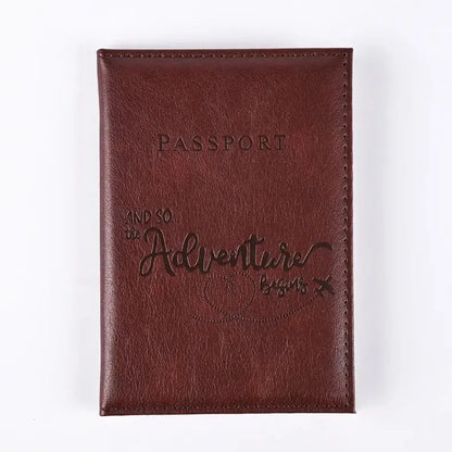 Passport Holder Wallet Cover Travel Essentials Pu Leather Card Case International Travel Accessories for Women/Men TravelTimesAwait