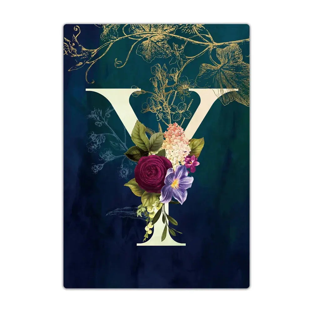 Passport Holder Travel Wallet Leather Passport Cover Cards Travel Wallet Document Organizer Case Flower Letter Name Pattern TravelTimesAwait