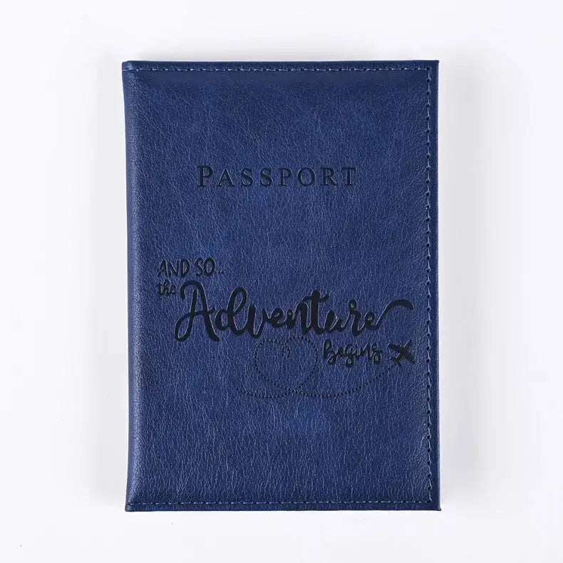 Passport Holder Wallet Cover Travel Essentials Pu Leather Card Case International Travel Accessories for Women/Men TravelTimesAwait