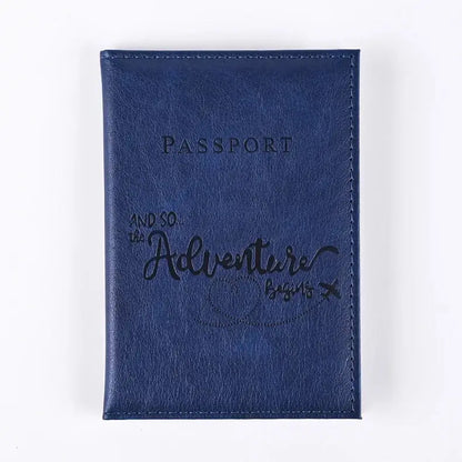 Passport Holder Wallet Cover Travel Essentials Pu Leather Card Case International Travel Accessories for Women/Men TravelTimesAwait