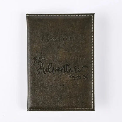 Passport Holder Wallet Cover Travel Essentials Pu Leather Card Case International Travel Accessories for Women/Men TravelTimesAwait