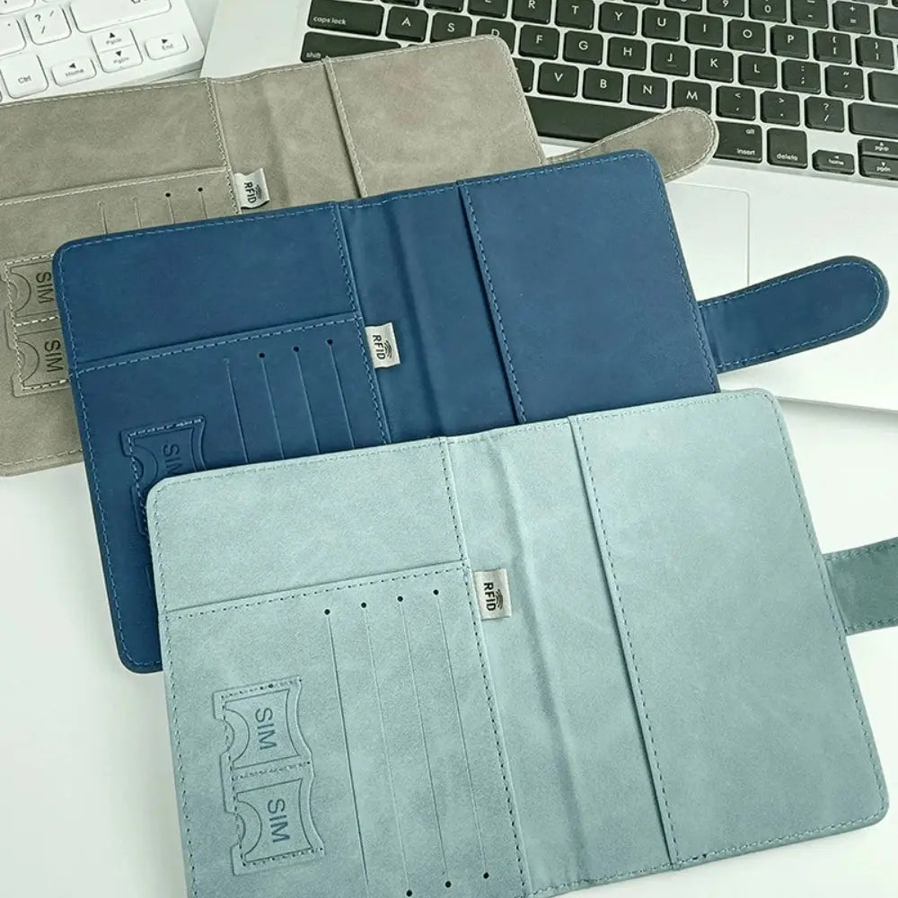 Passport Holder for Travel Essentials  Passport Wallet Cover Case for Travel  Accessories,Passport Book Holders for Women/Men TravelTimesAwait