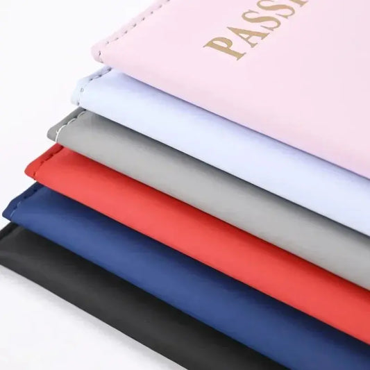 Fashion Women Travel Passport Cover Holder Case ID Credit Card Holder Travel Accessories Map Passports Wallet Ticket Protective TravelTimesAwait