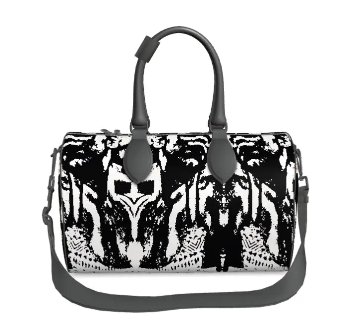 The West COAST Dripper Leather Duffle Travel Bag Erin Theia