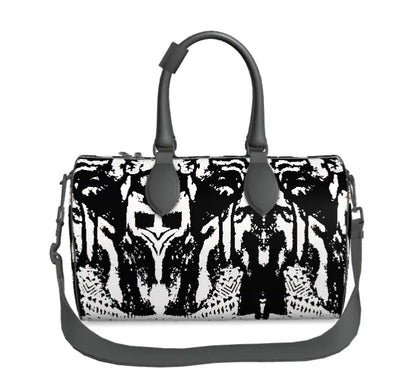 The West COAST Dripper Leather Duffle Travel Bag Erin Theia
