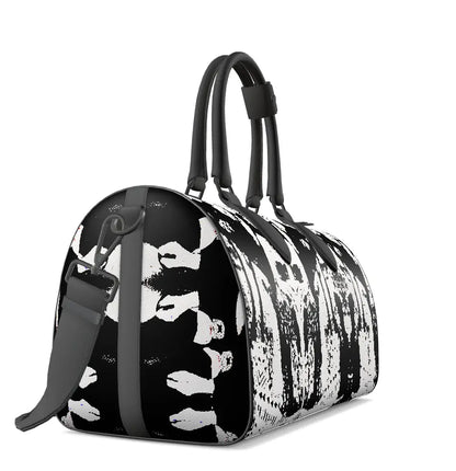 The West COAST Dripper Leather Duffle Travel Bag Erin Theia