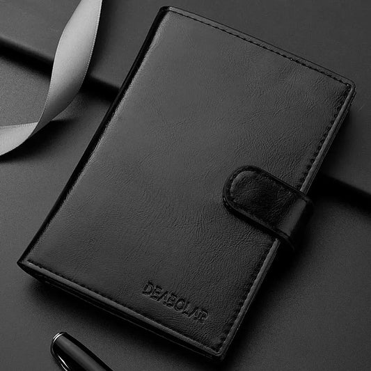 Stylish Travel Passport Bag Multi-Card Card Holder Portable Multi-Function Men's Wallet TravelTimesAwait