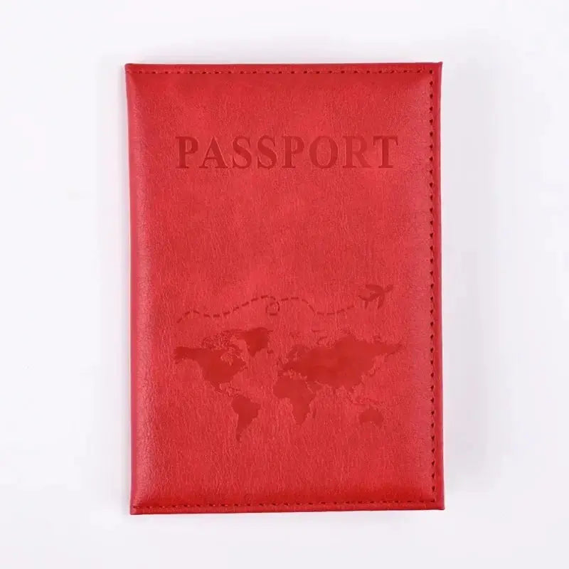 Passport Holder Wallet Cover Travel Essentials Pu Leather Card Case International Travel Accessories for Women/Men TravelTimesAwait