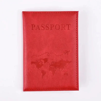 Passport Holder Wallet Cover Travel Essentials Pu Leather Card Case International Travel Accessories for Women/Men TravelTimesAwait