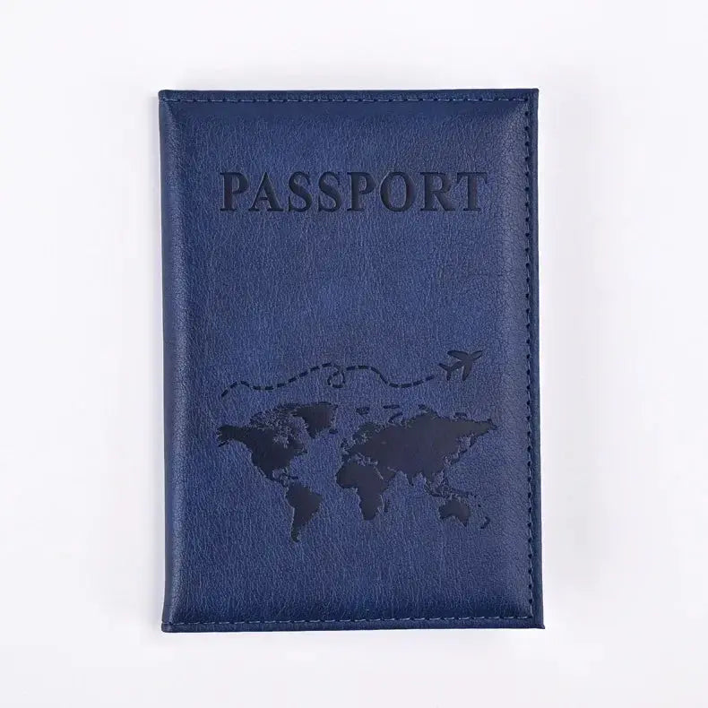 Passport Holder Wallet Cover Travel Essentials Pu Leather Card Case International Travel Accessories for Women/Men TravelTimesAwait