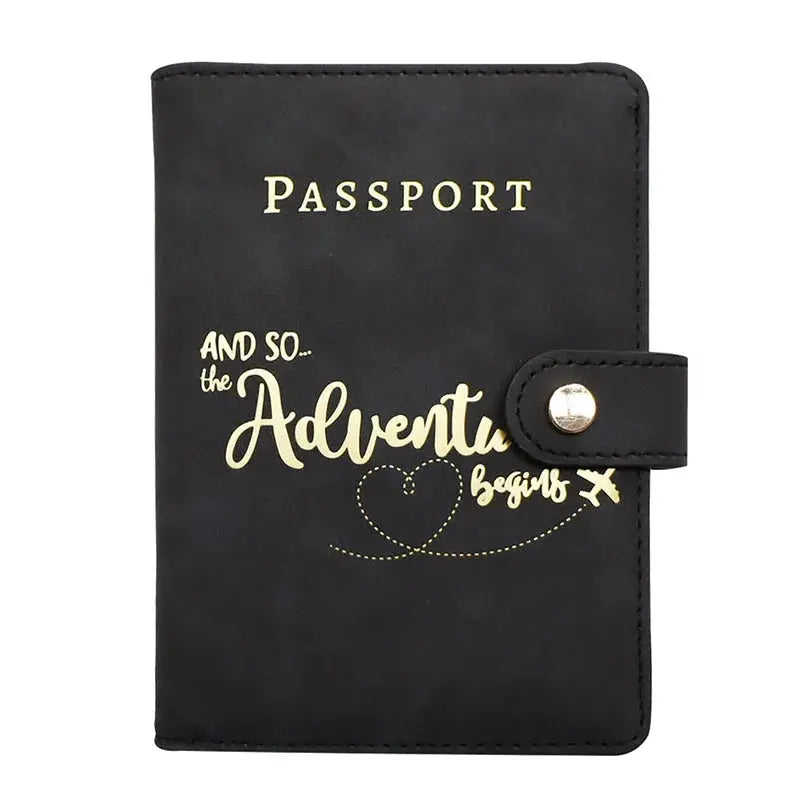 Passport Holder for Travel Personalized Passport Cover Wallet Case for Travel Accessories Passport Book Holders for Women/Men TravelTimesAwait