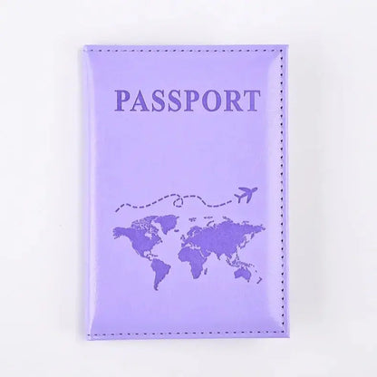 Passport Holder Wallet Cover Travel Essentials Pu Leather Card Case International Travel Accessories for Women/Men TravelTimesAwait