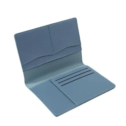 Multi Functional Passport Clips Tourist Passport Protection Sets Document Bags Fashion Holder Case Wallet ID Bank Card Holders TravelTimesAwait