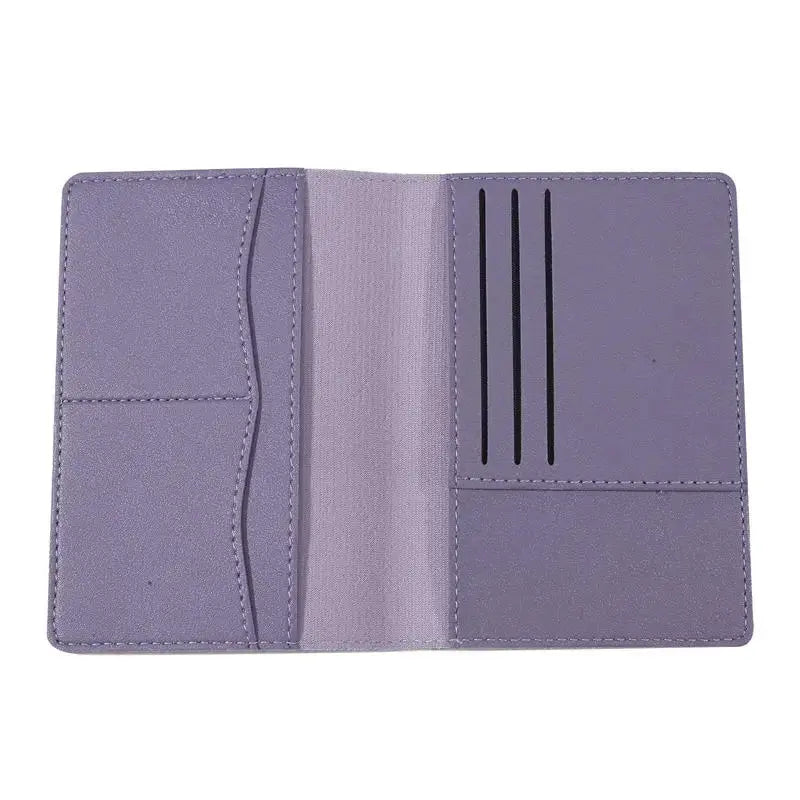 Travel PU Passport Cover Multiple Card Slots Passport Bag Bussiness Ticket Holder Passport Holder Case Travel Accessories TravelTimesAwait