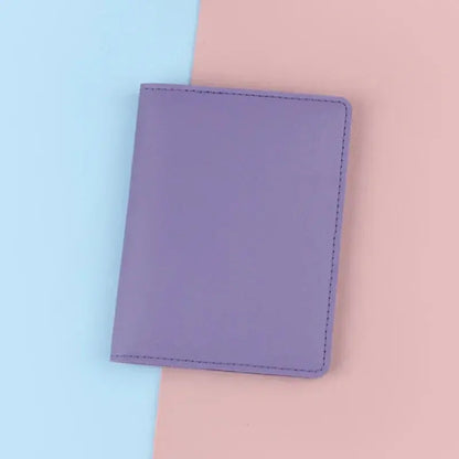 PU Ticket Passport Holder Passport Covers Travel Passport Protective Case Men Women ID Credit Card Holder Travel Accessories TravelTimesAwait