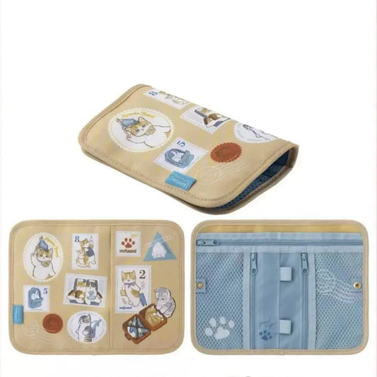 Cartoon Printing Travel Passport Bag ID Card Holder Cash Ticket Organizer ID Bag designer personalized ID card holder TravelTimesAwait