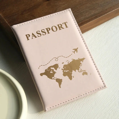 Slim Passport Holder Cove Map PU Passport Holder Travel Essential Cruise Must Have Passport Holders Portable for All Country TravelTimesAwait