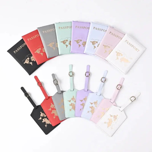 Passport Holder Ticket Covers Case for Women Men Travel Passport Protective Cover Luggage Tags Bags Travel Accessories TravelTimesAwait