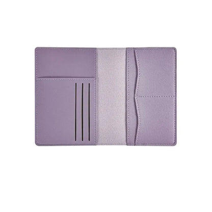 Travel PU Passport Cover Multiple Card Slots Passport Bag Bussiness Ticket Holder Passport Holder Case Travel Accessories TravelTimesAwait