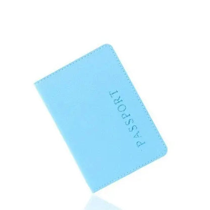 Travel Passport Holder Card Cover on the Case for Red Ganymede