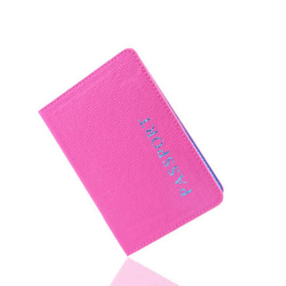 Travel Passport Holder Card Cover on the Case for Red Ganymede