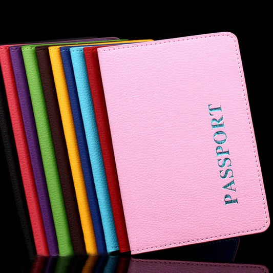 Travel Passport Holder Card Cover on the Case for Red Ganymede