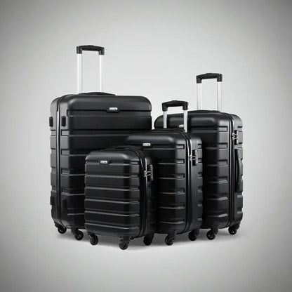 16/20/24/28 Inch Luggage Set Travel Suitcase On Wheels Trolley Luggage Yellow Angel